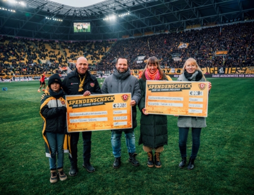 Danke 👏 Dynamo Dresden Spende an die Bürgerhilfe